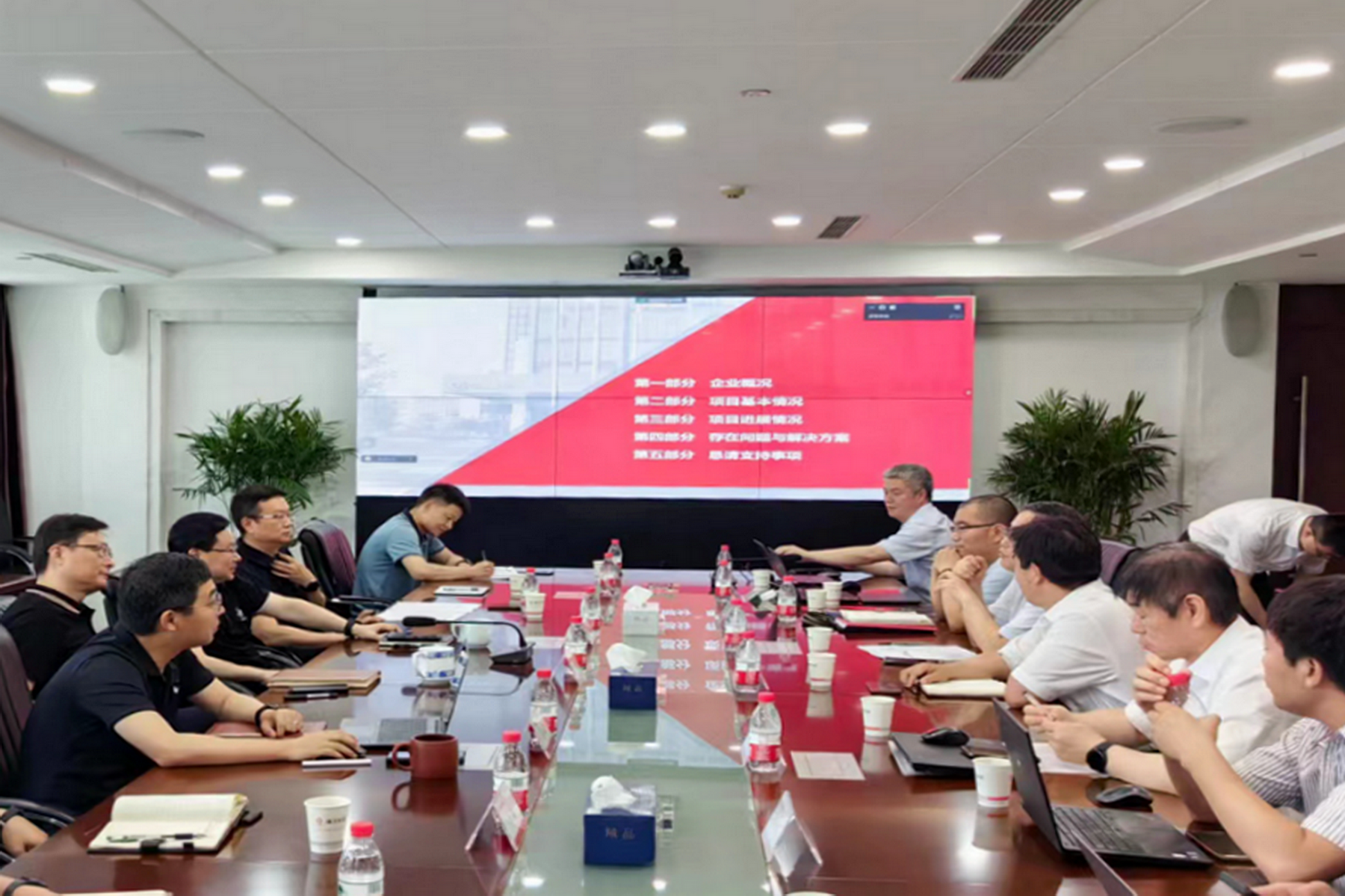 西南水泥赴南方水泥學習“三精管理”和新建項目建設經驗